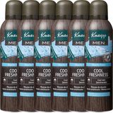 Kneipp Men - Douche Foam Cool Freshness - Douche schuim - Vegan - Grootverpakking - Voordeelverpakking - 6 x 200 ml