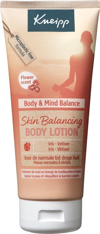 Kneipp Body & Mind Balance - Body lotion - Iris en vetiver - Voor meer balans - Trekt snel in - Vegan - 1 st - 200 ml