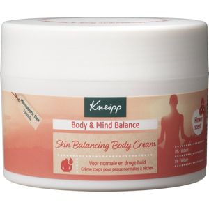 Kneipp Body & Mind Balance - Body crème - Body cream - Iris en Vetiver - Intensieve hydratatie - Vegan - 1 st - 200 ml