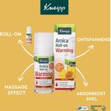 Kneipp Warming Roll-on met Arnica - Verwarmend effect - Bij stijve spieren - Massage-effect - 50 ml