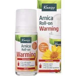 Kneipp Warming Roll-on met Arnica - Verwarmend effect - Bij stijve spieren - Massage-effect - 50 ml