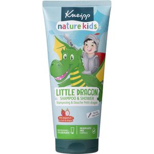 Kneipp Kids Little Dragon Shampoo & Douche 2-in-1, kracht van de draak, veganistisch, 200 ml