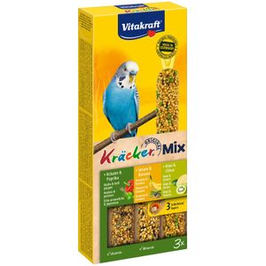 Vitakraft Parkiet Kracker Vijgen/Banaan-Sesam/Kiwi - Vogelsnack