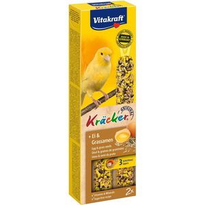 Vitakraft Kanarie Kracker Ei Vogelsnack - 2 stuks