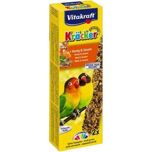 Vitakraft Agaporniskracker African Honing Vogelsnack - 2 Stuks