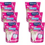 Katzenstreu Magic Clean Lavendel - 6x 5 Liter - Vitakraft