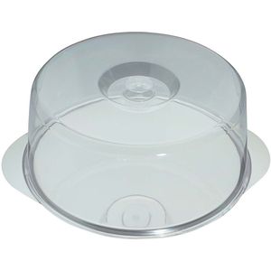 CHG 18085-15 XL taartschaal met onbreekbare bel ø 33,5 cm Hoogte: 14,5 cm