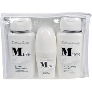 Bettina Barty Vrouwengeuren Musk Cadeauset Hand & Bodylotion 150 ml + Body & Shower Gel 150 ml + Deo Roll-On 50 ml