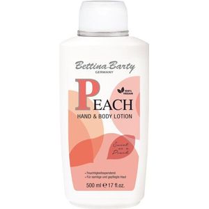 Bettina Barty - Peach - Hand- & Lichaamslotion - 500 ml - Veganistisch