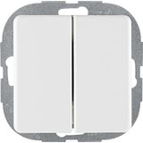 REV - Inzet Schakelaar - Wit - 250 Volt - 10 Ampère - IP44
