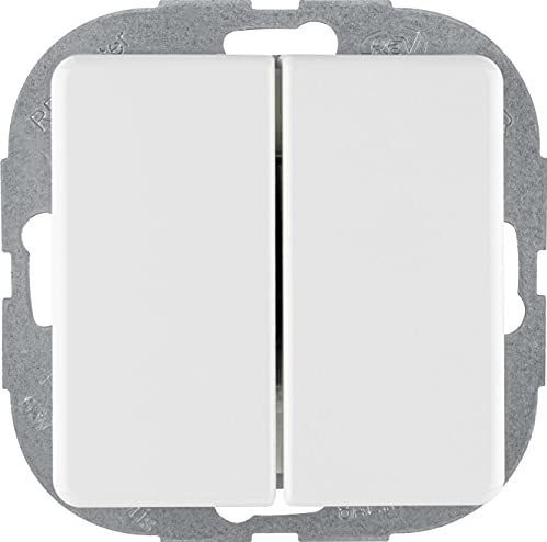 REV - Inzet Schakelaar - Wit - 250 Volt - 10 Ampère - IP44