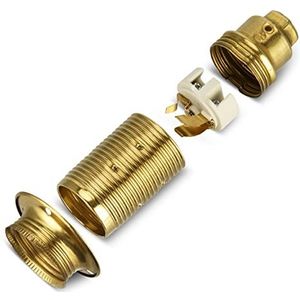 Lampfitting - E27 - Messing - Max. Belastbaarheid 60W