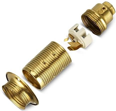 Lampfitting - E27 - Messing - Max. Belastbaarheid 60W