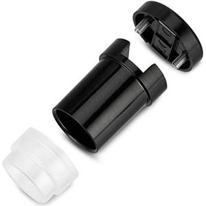 Lichte fitting E 14 Pack van 2 Zwart