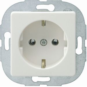REV PrimaLuxe stopcontact, wit, 1-voudig