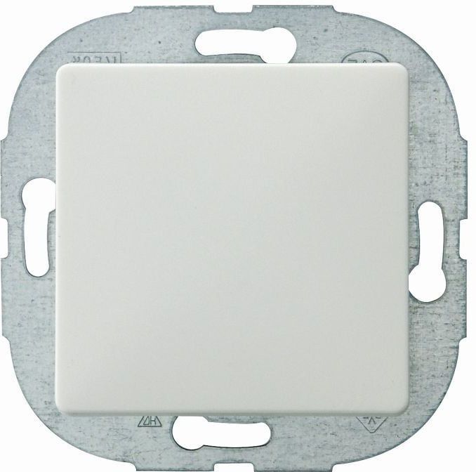 REV - Inbouwdrukknop - Wit - 250 VAC - 10 A