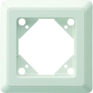 REV - Primaluxe - Schakelaarframe - Wit - Kunststof - 85 x 85 x 12 mm