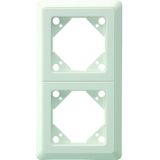 REV - Primaluxe - Schakelaarframe - Wit - Kunststof - 155 x 85 x 12 mm