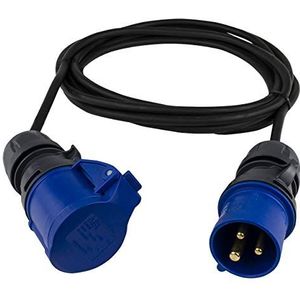 REV - CEE-Verlengsnoer - 5 Meter - H05RR-F - Spatwaterdicht IP44