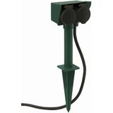 REV 0595004555 Buitenstopcontact Groen Randaarde Stekker 1 Stuk(s)