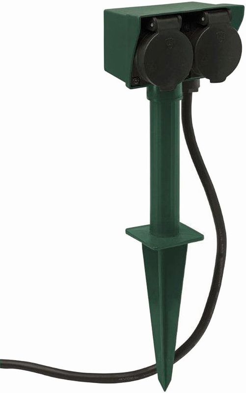 REV 0595004555 Buitenstopcontact Groen Randaarde Stekker 1 Stuk(s)