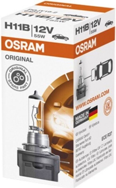 Osram - H11B Gloeilamp - 12 Volt - 55 Watt - Pgjy19-2 - Voor Mistlicht