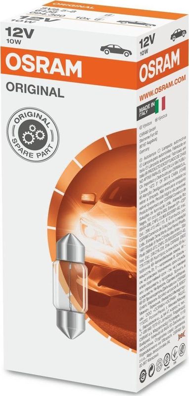 Osram - Original Line - Gloeilamp - 12V - 10W - Doosje 10 Stuks