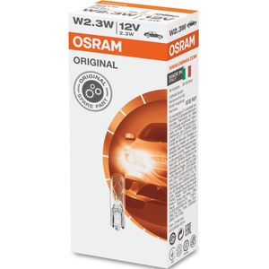 10 x Osram lamp 12V 2,3W W2x4.6d glazen sokkel lamp W2,3W binnenverlichting 2723