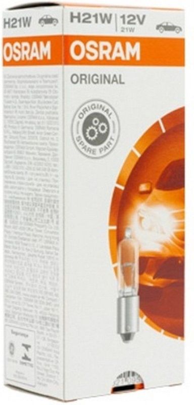 Osram H21W - Gloeilamp voor de Auto - 21W - 12V - 10 Stuks