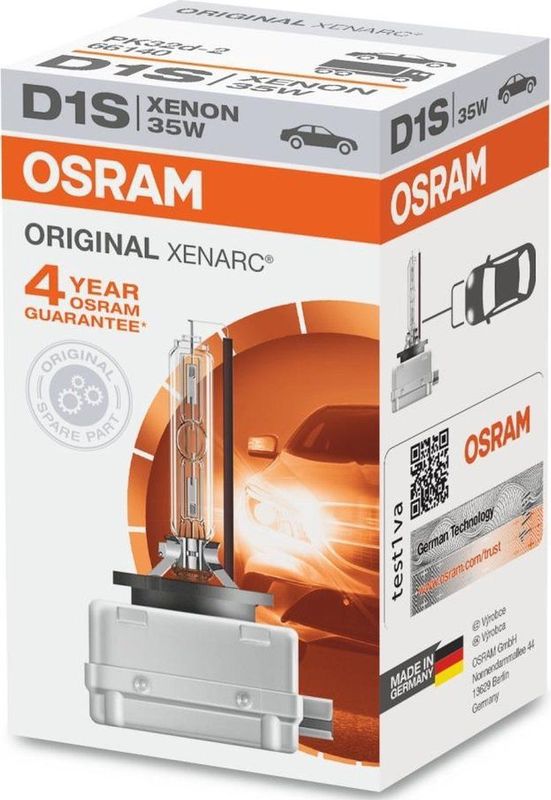 Osram - Xenarc D1S - Xenon Lamp - Kleurtemperatuur 4500K