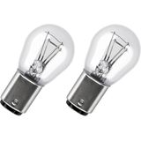 OSRAM - 7528ULT-02B Gloeilamp - Knipperlamp - Kleur: Geel - Lamptype: P21/5W - Aantal: 2