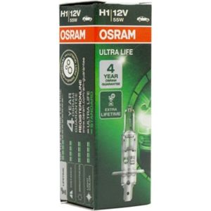 ULTRA LIFE - H1 - Halogeen - 12 Volt - 55 Watt - Bundeltype Doos