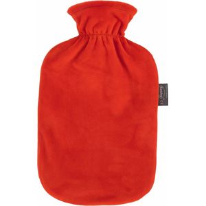 Warmwaterkruik - Oranje Zachte Hoes - Velours