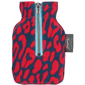 Fashy Zakwarmer 0,6 l met Leo-overtrek, mini-warmwaterkruik