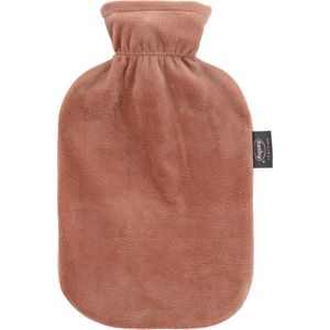 Fashy warm water kruik - Met licht bruine zachte hoes 2L