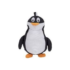Fashy warmwater kruik 0,8L met afneembare pinguin Pino hoes 36x38 cm - kruik met afneembare zachte hoes pinguin - warmwaterzak pinguin - knuffelkruik pinguin - kruik pinguin