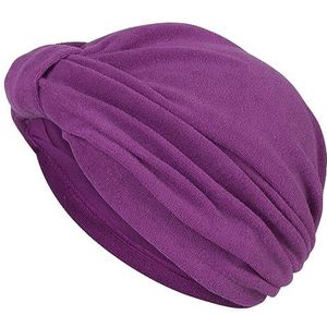 Fashy Dames après- en saunakap van badstof, fuchsia