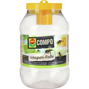 COMPO Wespen-val, natuurlijk ingrediënt, insecticidevrij, langdurige werking tot 3 weken, navulbaar, wespenspray