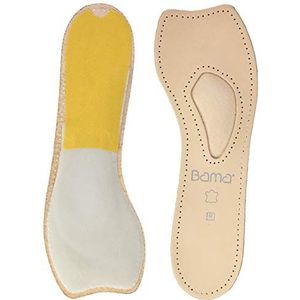 Bama Briljant 3/4 lederen zool comfortabele zool, beige, 40 EU