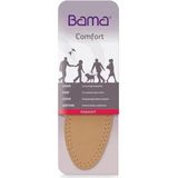 Bama Comfort Exquisit, comfortabele inlegzolen van hoogwaardig leer voor alle schoenen, uniseks, bruin/zwart, bruin, 41 EU