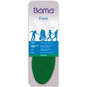 Bama Fresh Famoos Semelle en mousse pour pieds secs Semelle intérieure pour adulte Unisexe Vert Pointure 36
