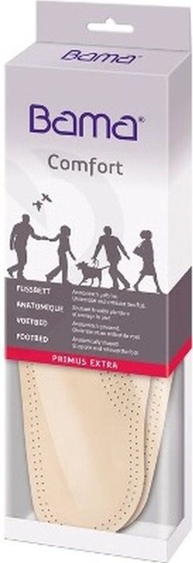 Bama - Primus Extra - Leren Voetbed - Luxe - Steunzool