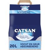 Catsan Kattenbakvulling - Hygiene Plus Geurabsorberend - 20 L