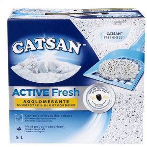Catsan Active Fresh Kattenbakvulling - 3 X 5 Liter