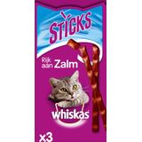 Kattenvoer Sticks Zalm 3-pack 18 g - Whiskas