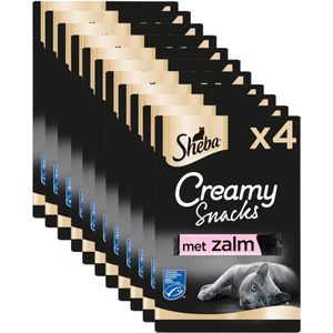 Sheba Kattensnacks - Creamy Snoepjes Zalm - 44 stuks