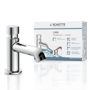 SCHÜTTE Lima Zelfsluitende Fonteinkraan - Koudwaterkraan - chroom