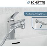 Schütte wastafel handdoucheset chroom