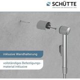 Schütte wastafel handdoucheset chroom