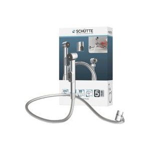 SCHÜTTE - Shattaf - Wastafel Handdoucheset - Chroom - Antikalk Nozzles